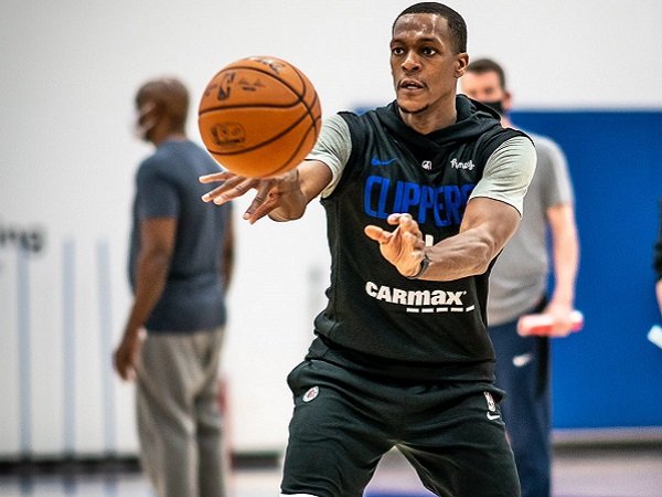 Point guard anyar Los Angeles Clippers, Rajon Rondo.