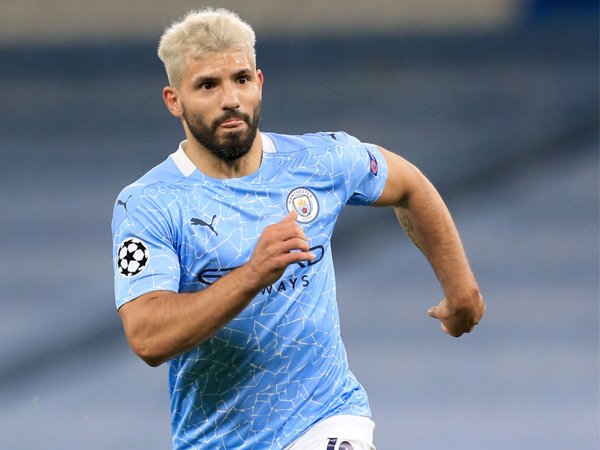 Striker Manchester City, Sergio Aguero.