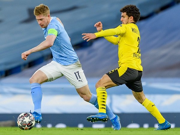 Manchester City hadapi Borussia Dortmund di perempat final Liga Champions.