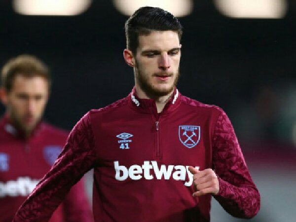 Gelandang West Ham, Declan Rice, diklaim ingin gabung ke MU
