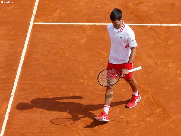 Novak Djokovic gagal melaju ke perempatfinal Monte Carlo Open 2021