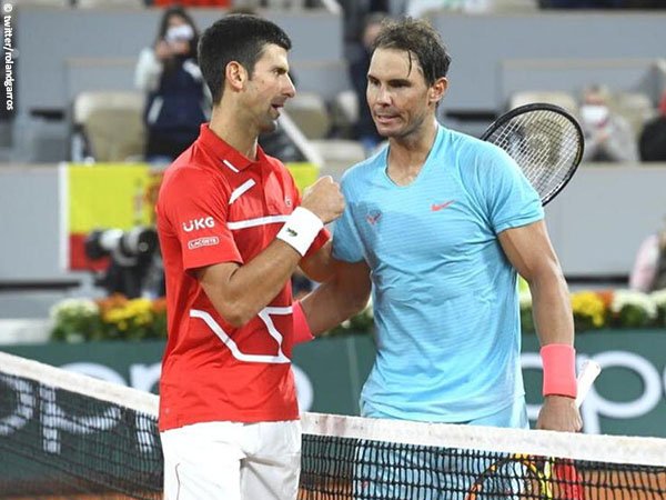 Novak Djokovic [kiri] telah bertemu Rafael Nadal [kanan] dalam 56 kesempatan