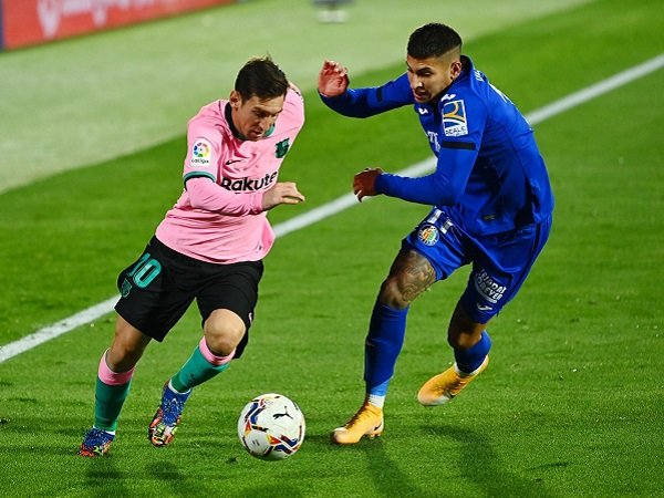 Barcelona berhadapan dengan Getafe di lanjutan La Liga.