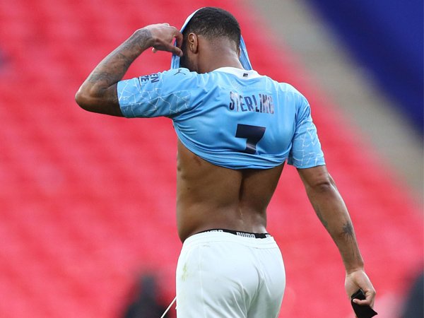 Winger Manchester City, Raheem Sterling.