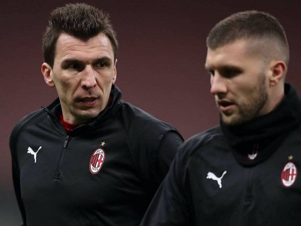 Duo serangan Milan Mario Mandzukic dan Ante Rebic