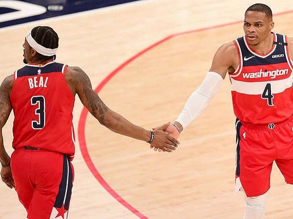Duet Washington Wizards, Bradleay Beal dan Russell Westbrook.
