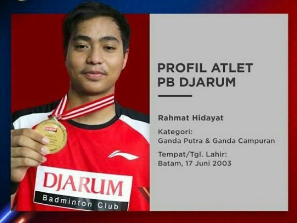 Rahmat Hidayat, Talenta Muda Terbaik Asia Asal Indonesia