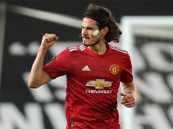 Striker Mnachester United, Edinson Cavani.