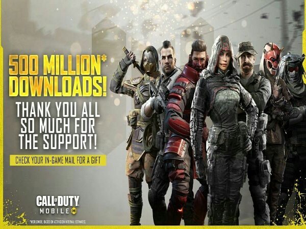 CoD Mobile Tembus 500 Juta Unduhan, Developer Beri Hadiah Gratis ke Fans