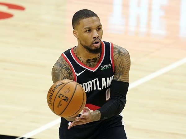 Damian Lillard kecewa belum bisa lihat fans di markas Portland Trail Blazers.