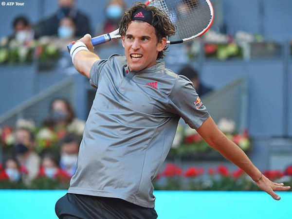 Dominic Thiem meluncur ke babak ketiga Madrid Open 2021