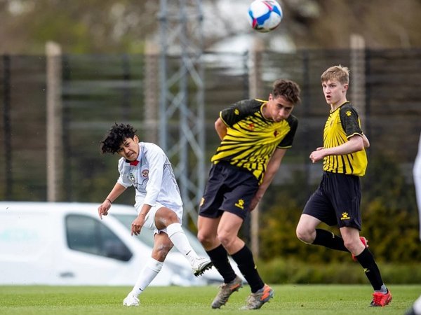 Pertandingan Garuda Select kontra tim akademi Watford