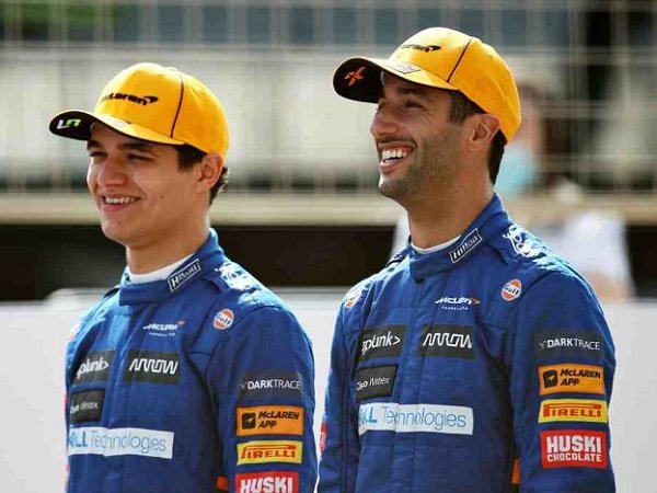 Daniel Ricciardo, Lando Norris, McLaren