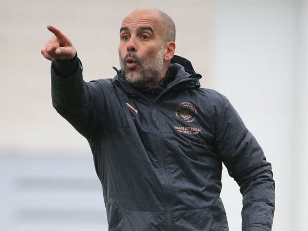 Manajer Manchester City, Pep Guardiola.