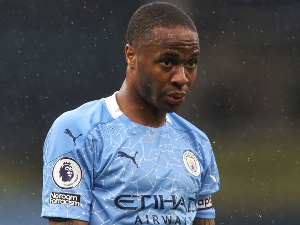 Winger Manchester City, Raheem Sterling.