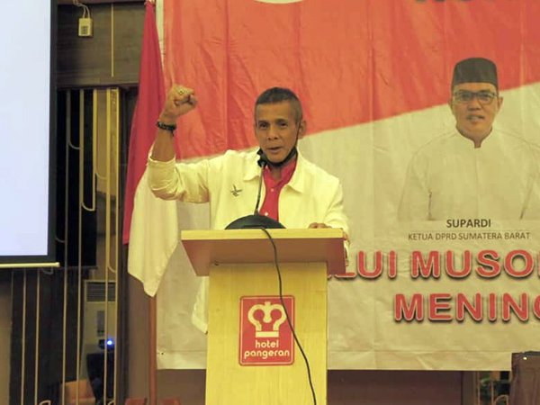 Ketua KONI Sumbar terpilih, Agus Suardi
