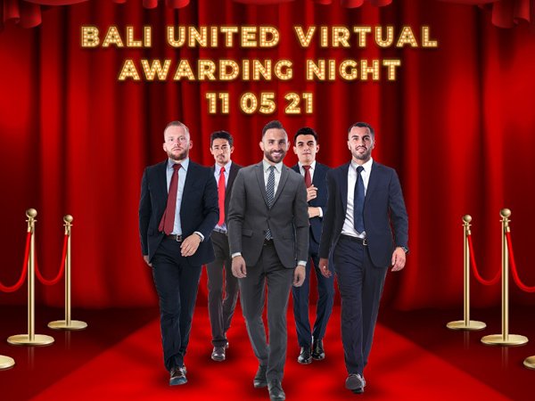 Bali United Virtual Awarding Night