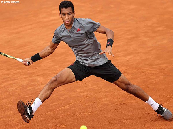 Felix Auger Aliassime meluncur ke babak ketiga Italian Open 2021