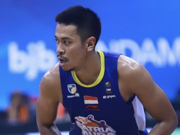 Pemain Satria Muda Pertamina, Sandy Ibrahim. (Images: IBL)