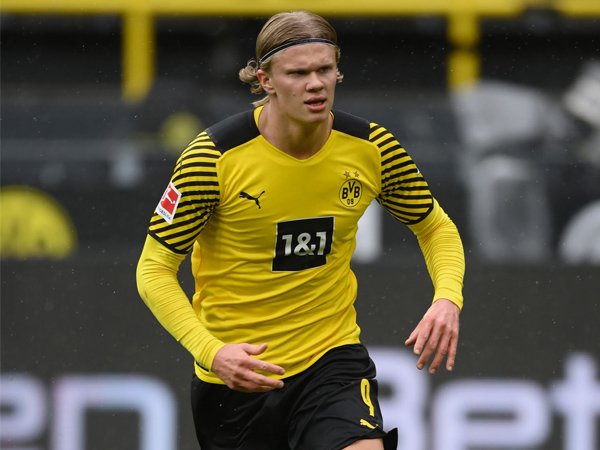 Striker Borussia Dortmund, Erling Haaland.