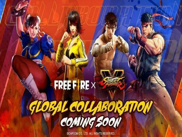 Kolaborasi Street Fighter dengan Free Fire Akan Hadirkan Ryu dan Chun-Li