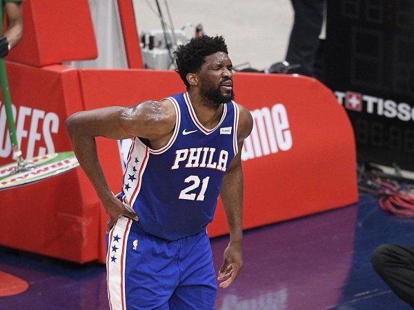 Joel Embiid kondisinya belum pulih pasca game kelima lawan Wizards.