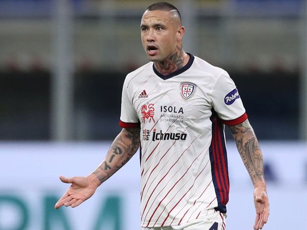 Gelandang Cagliari, Radja Nainggolan.