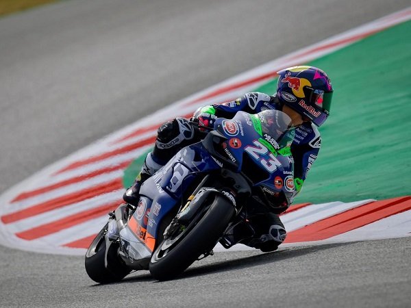 Enea Bastianini terhambat cedera bahu dan lengan saat jalani tes pasca balap Catalunya.