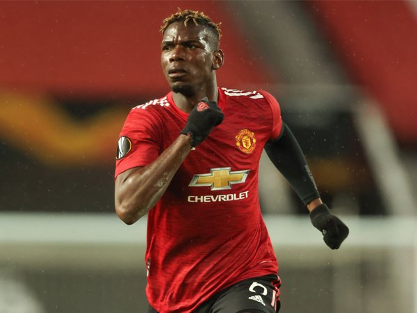 Gelandang Manchester United, Paul Pogba.
