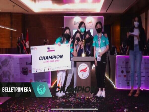 Kembali Taklukkan EVOS Lynx, Belletron Era Juara UniPin Ladies Series