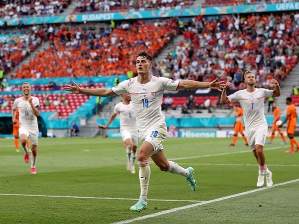 Republik Ceko berhadapan dengan Denmark pada perempat final Piala Eropa 2020.