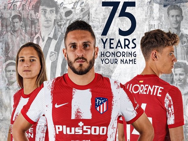 Atletico Madrid perkenalkan jersey baru