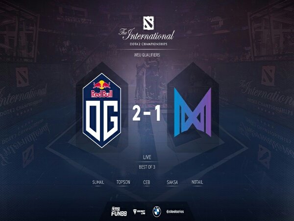 Kualifikasi TI10 Eropa: Dijegal OG, Team Nigma Turun ke Lower Bracket