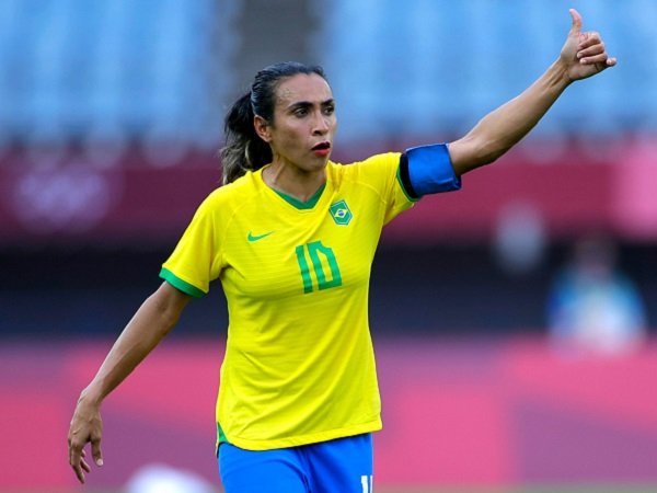 Marta menciptakan rekor di Olimpiade.