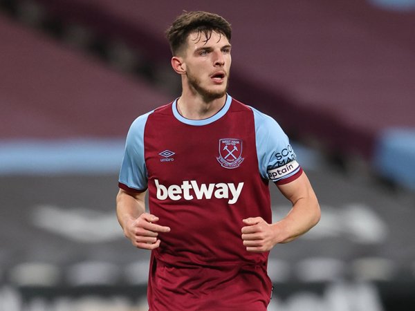 Gelandang West Ham United, Declan Rice.