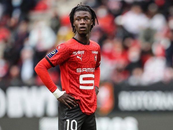 Gelandang Rennes, Eduardo Camavinga.