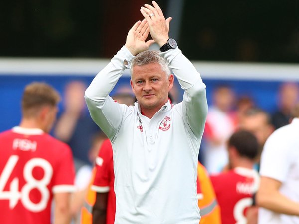 Manajer Manchester United, Ole Gunnar Solskjaer.