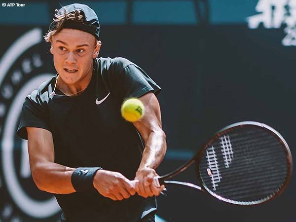 Holger Vitus Nodskov Rune jejakkan kaki di babak kedua Kitzbuhel Open 2021