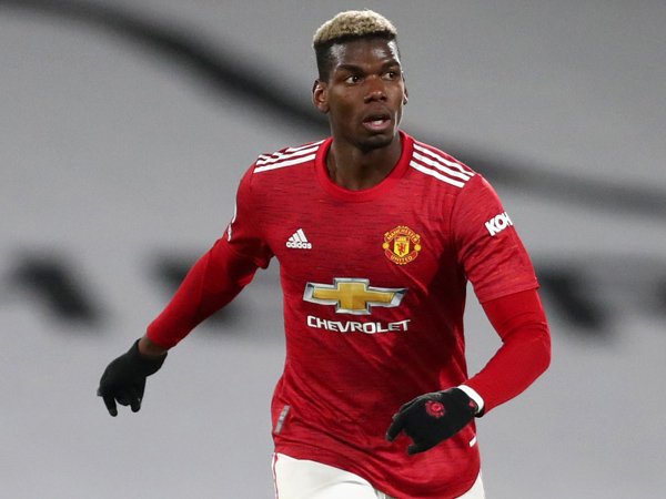 Gelandang Manchester United, Paul Pogba.