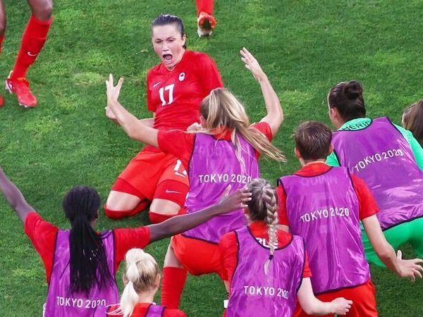 Kanada dipertemukan dengan Swedia di final sepak bola putri Olimpiade Tokyo.