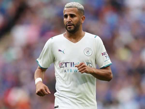 Winger Manchester City, Riyad Mahrez.