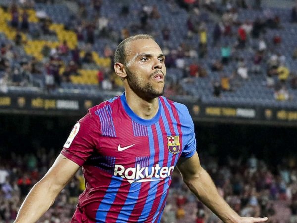 Penyerang Barcelona, Martin Braithwaite. (Images: Getty)