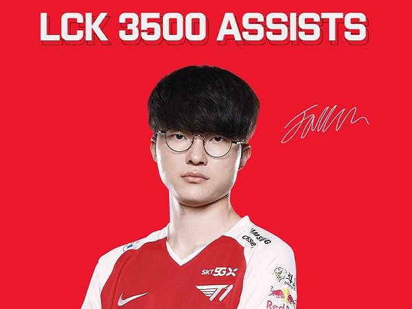 Faker T1 Capai Tonggak Sejarah Baru Cetak 3.500 Assist di LCK