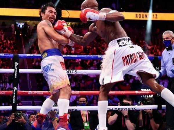 Yordenis Ugas ketika melawan Manny Pacquiao. (Images: Getty)