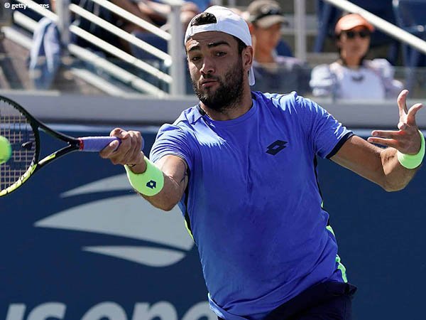 Matteo Berrettini akhiri perjalanan Ilya Ivashka di US Open 2021