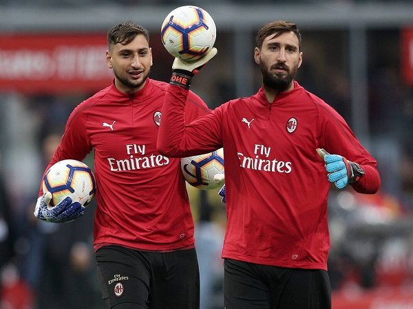 Gianluigi Donnarumma dan Antonio Donnarumma
