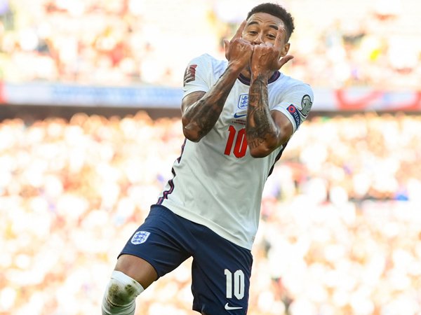 Gelandang Man United, Jesse Lingard.