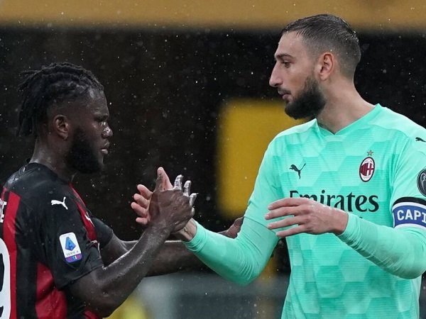 Franck Kessie dan Gianluigi Donnarumma