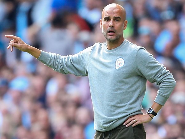 Pelatih Manchester City, Pep Guardiola.