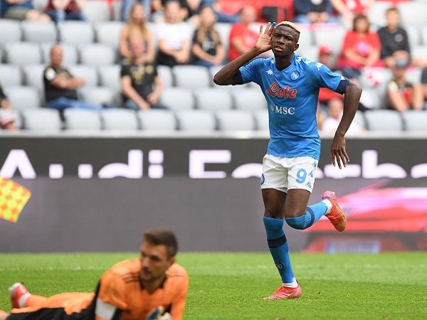 Napoli berusaha banding hukuman Victor Osimhen.